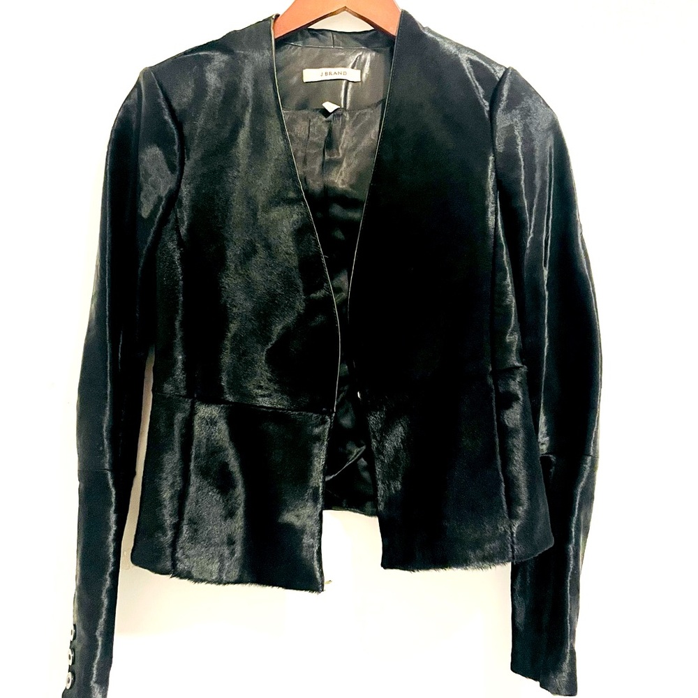 J Brand :  Jacket Calf fur